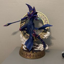 Dark Magician Statue (Blue edition)