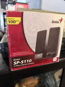 2-Piece Stereo Speaker Set