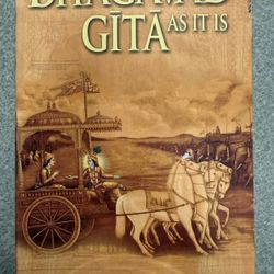 “Bhagavad Gita As It Is” paperback book