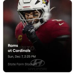 Rams At Arizona Cardinals