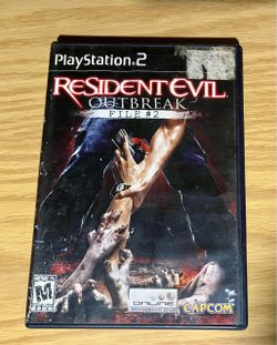 Resident Evil: Outbreak File #2 PS2  Black Label Tested
