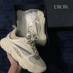 Dior B22 White silver blue
