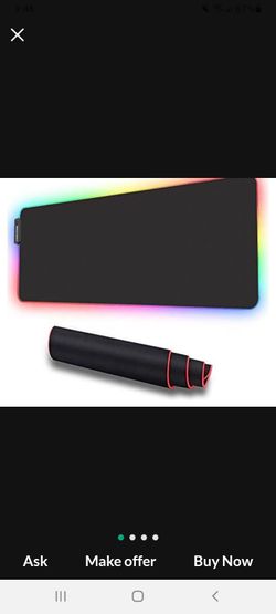 Gaming Mousepad 800mm x 300mm x 4mm (31.5in x 11.8in x 0.16)