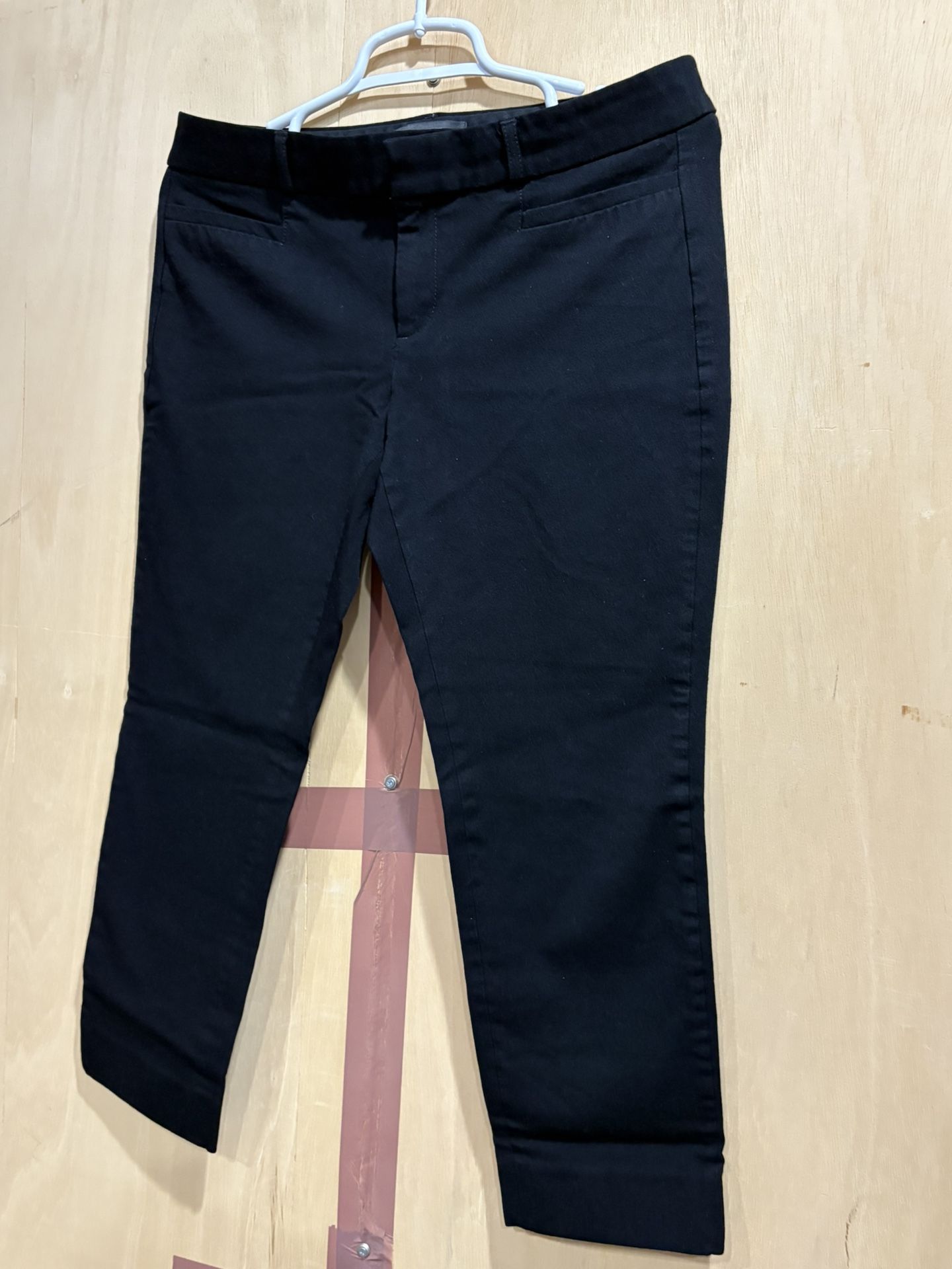 Ladies Size 8 Petite Black Banana Republic “Sloan” pants