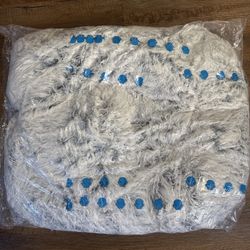 Mrfluffyfriend Gray Anxiety Dog Bed 2XL (39")