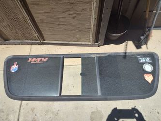 1(contact info removed) TOYOTA TACOMA Back Glass Window with Manual Sliding Double Window OEM $100