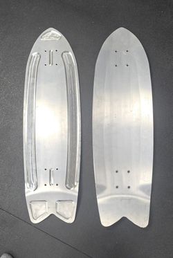 Skateboard Deck - Aluminum 