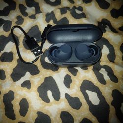 Sony WF-C710NB Truly Wireless Noise Canceling Earbuds Black Bundle with Deco Essentials Converter Adapter Type C Adapter, Type-C USB C