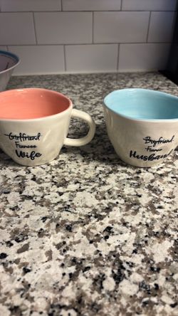 Husband and wife coffee mugs