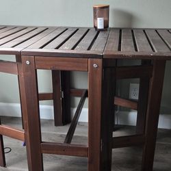 Wood table
