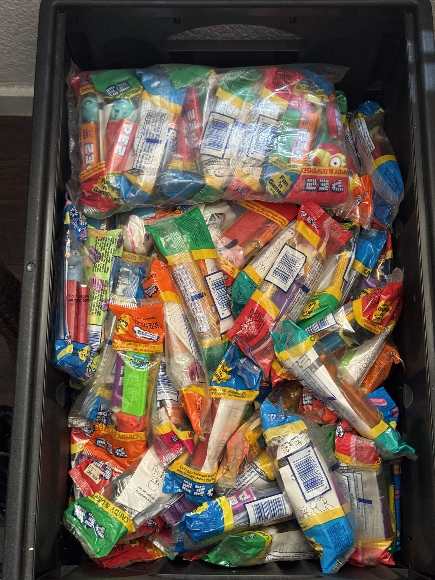 Collection Of Vintage Pez Dispensers