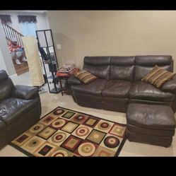 Leather Couches $150