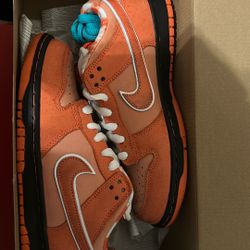 Nike Sb Dunk Orange Lobster Used Size 7.5 M