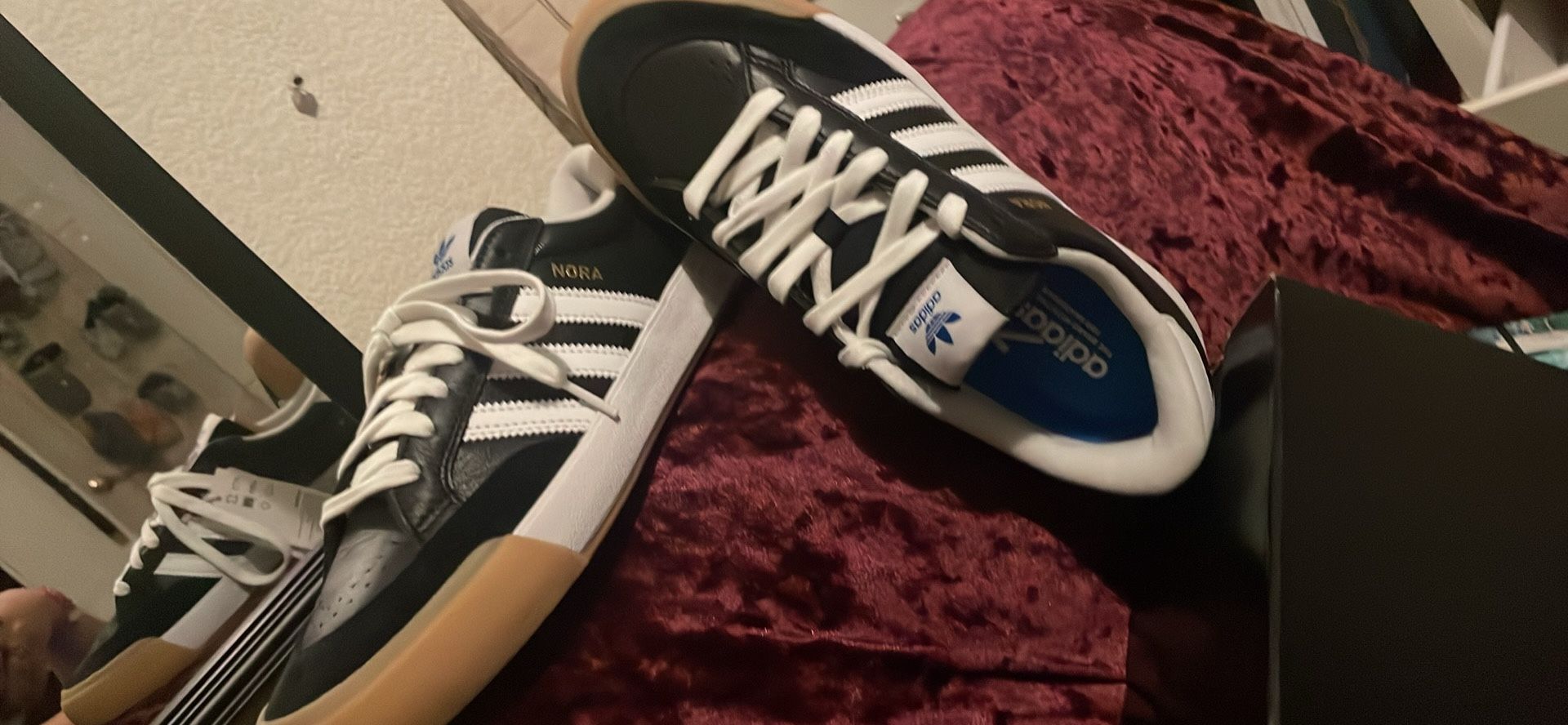 Black Adidas shoes (Nora)