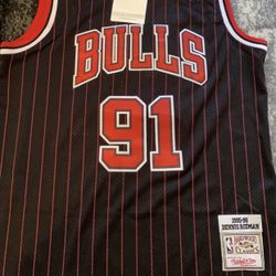 Rodman Mitchell And Ness Jersey Size Xxl 