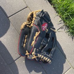 sed Rawlings Highlight H115hb 11 1 2" Leather Shell Junior Baseball Fielders Glove - Excellen