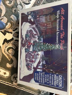 Used Department 56 Christmas Around The Park