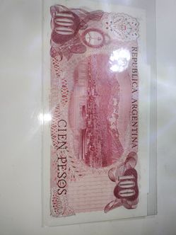 Billete De Argentina
