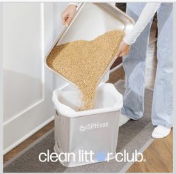Cat litter sifter