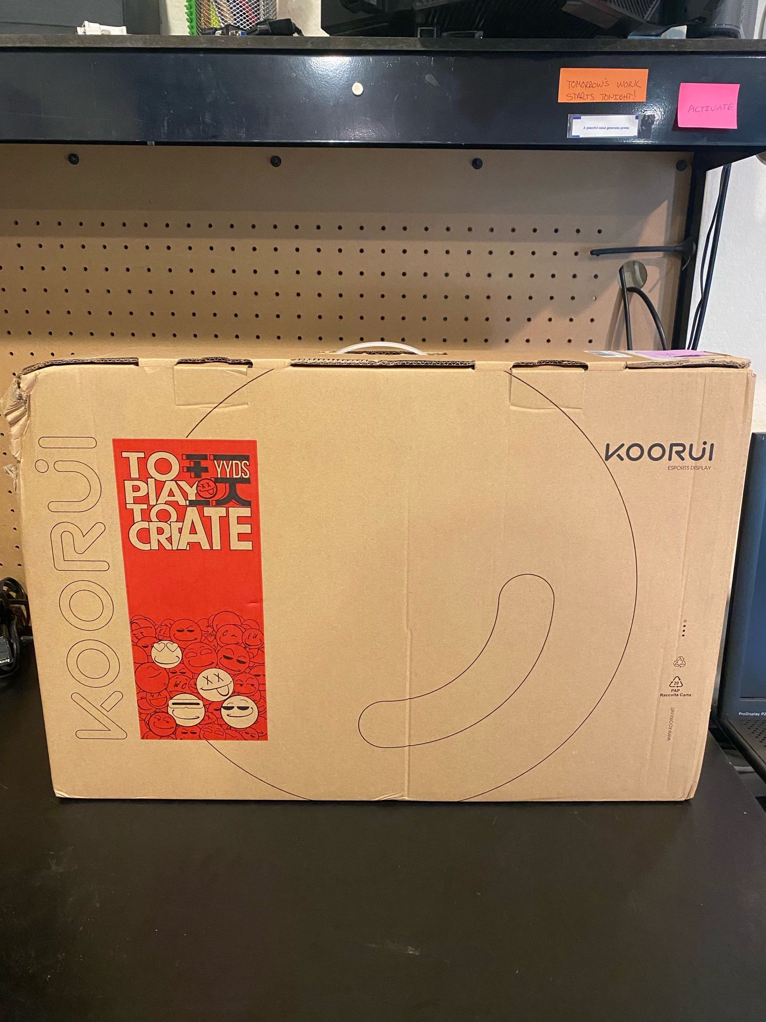 24 inch Koorui Monitor in the box 75Hz and HDMI