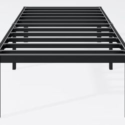 TWIN 14”Bed Frame - Sturdy Platform Bed Frame Metal Bed Frame No Box Spring Needed Heavy Duty