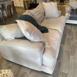 Sofa & Oversized Chair with Ottoman