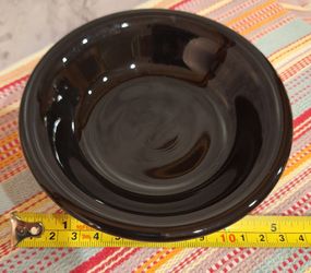 Fiesta Fiestaware Retired Black Black Fruit Bowl