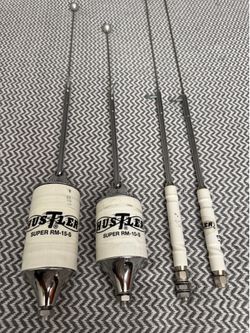 Hustler Super Resonator Antennas lot of 4
