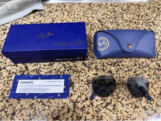 Ray-Ban x Disney WDW50 Limited Edition Polarized Sunglasses Complete Set w/ COA & Box