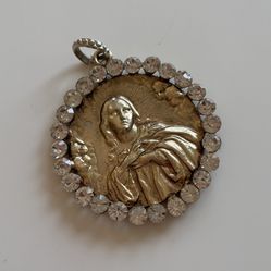 Gold Plated Necklace Pendant Maria