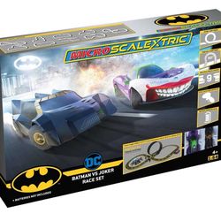 G1155 Micro Scalextric Batman vs Joker Set