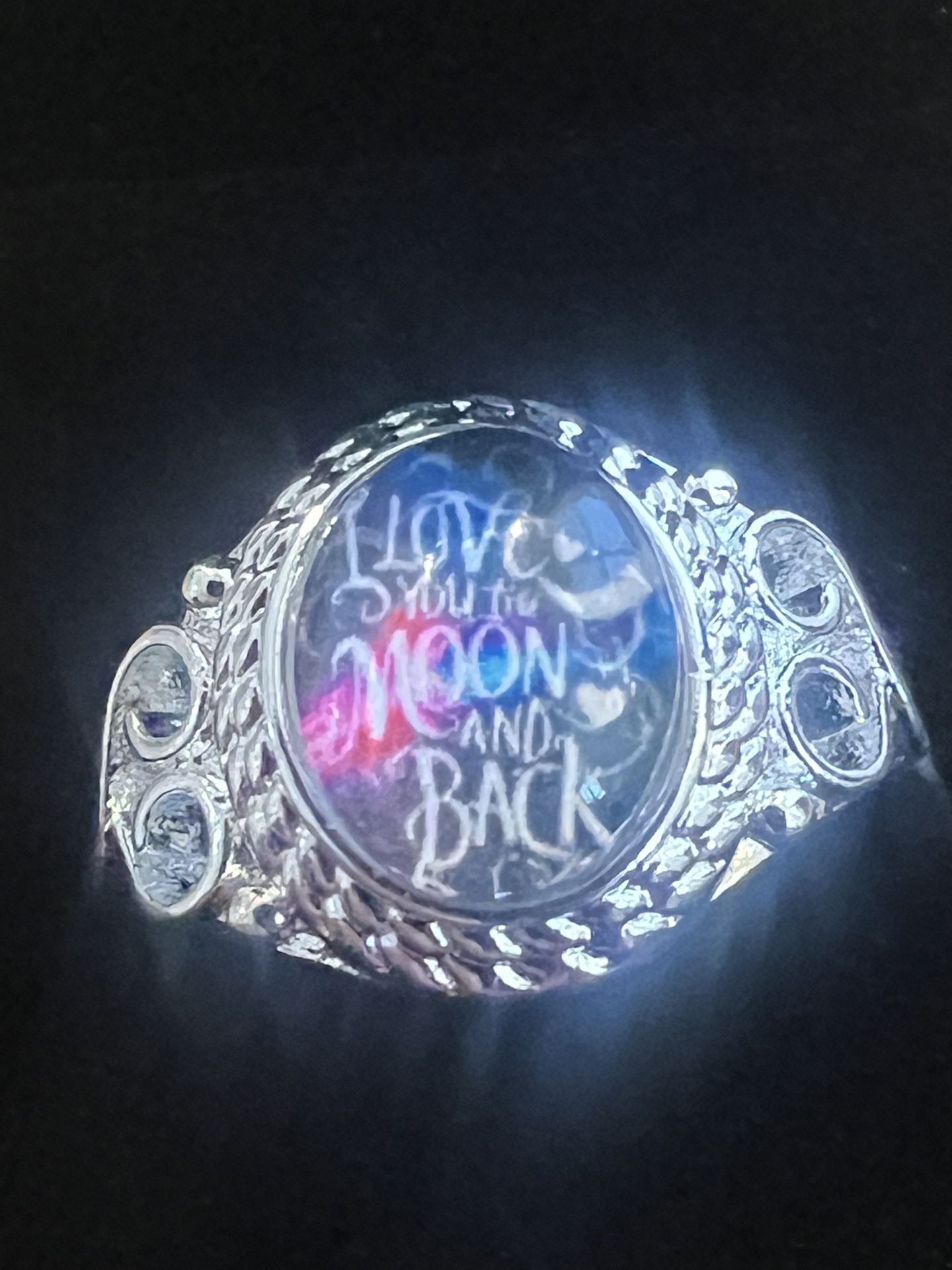 “Love You To The Moon And Back” Ring…new