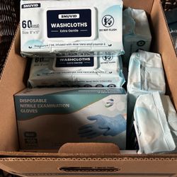 Wipes And Gloves 