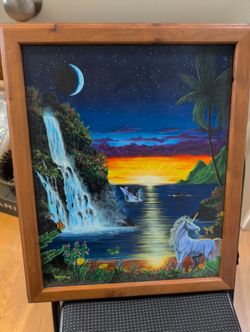 Hand-Painted,Signed Fantasy Art 16x20