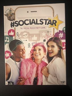 #Social Star The Social Media Party Game Ages 13+ NEW & SEALED