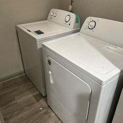Amana washer and dryer