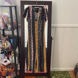 Forever 21 Floral Button Up Dress 