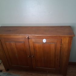 Amish Made Wooden Cabinet