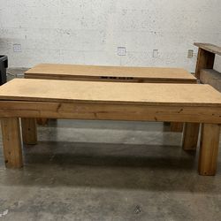 8 Wood tables