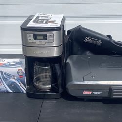 Kitchen & Home Appliance Bundle lot – Coffee Maker, Grill, Heater, Iron