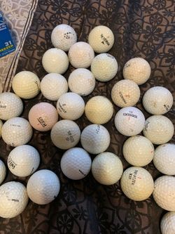 Assorted golf balls 42 each