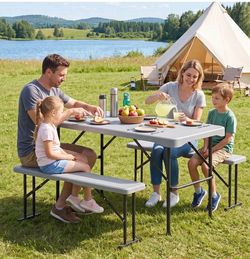 Folding Picnic Table Set