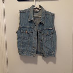 Bill Blass Denim Vest