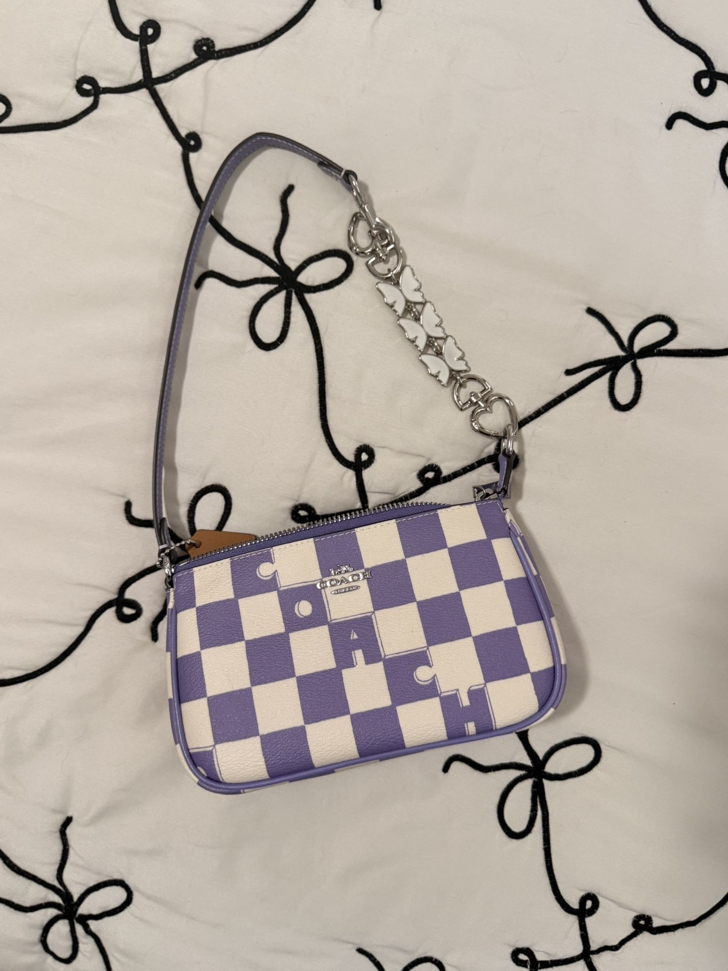 Coach checkered Nolita Bag
