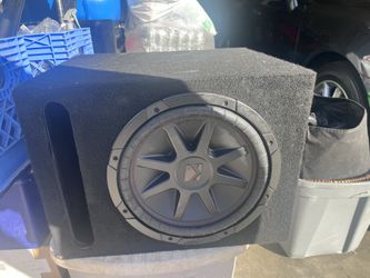 12’ Kicker subwoofer