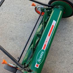 Like New 20" Pushmower Scotts Lawnmower Push Mower Works Perfectly Reel Manual Grass Cutter Classic 20 Inch 
