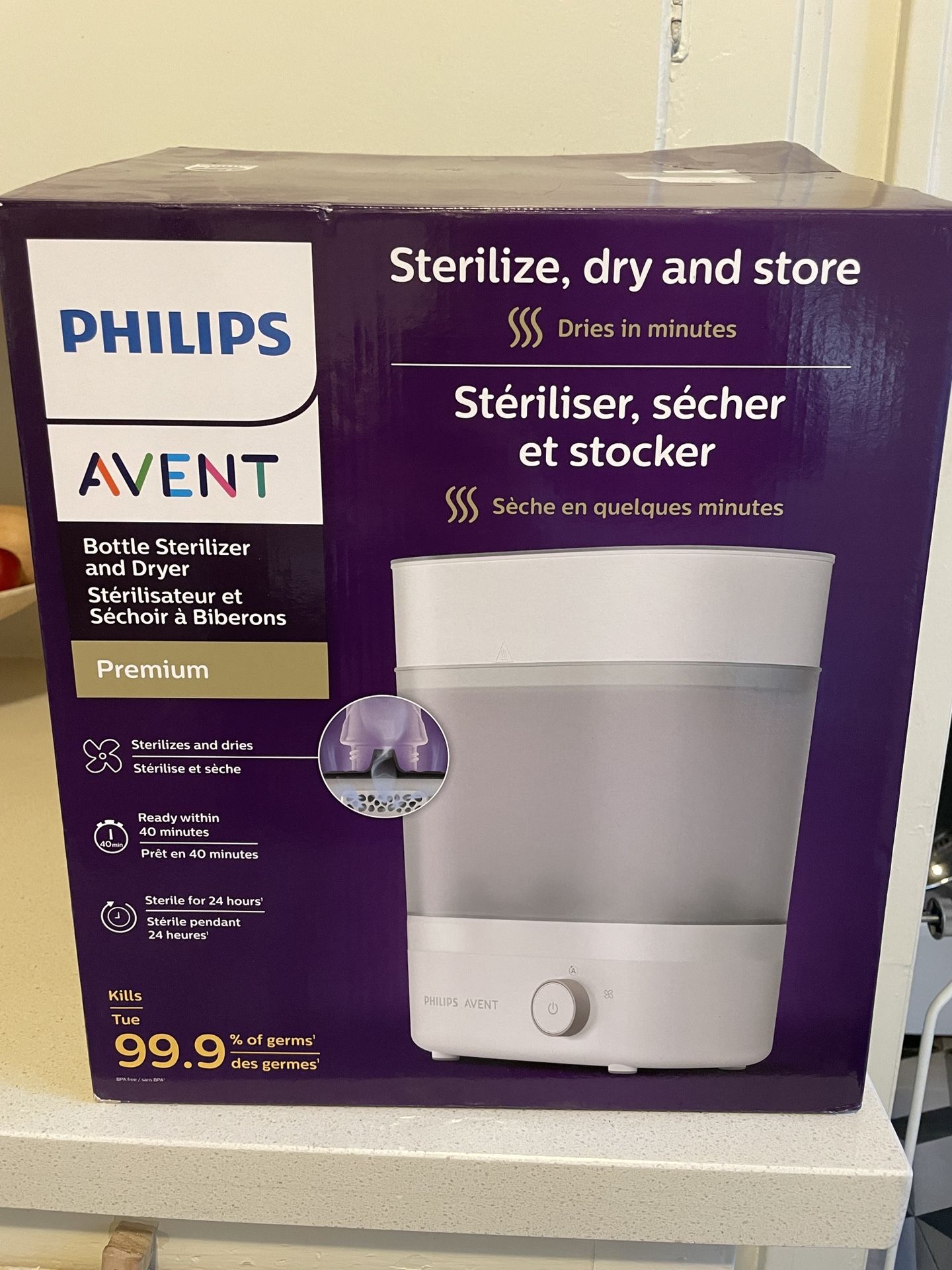 Phillips Avent Premium Bottle Sterilizer and Dryer