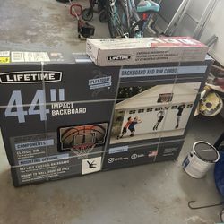Basketball Backboard And Hardware 