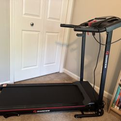 Sharewin Folding Treadmill w/ Incline & LCD Display — Compact & Lightweight!