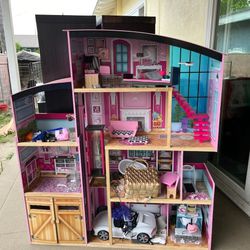 KidKraft Wooden Dollhouse Shimmer Mansion for 12" Dolls

